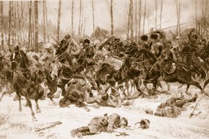 Cavalleria prussiana contro i cosacchi del Don: feroce scontro sul Dniester, 1914-19